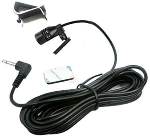 Car Microphone Bluetooth Stereo 3.5mm Jack Assembly Mic for Kenwood Boss Corehan Power Acoustik JVC Sony Jensen Alpine Car Vehicle Head Unit Enabled Audio Radio GPS DVD