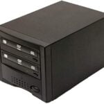 Acumen Disc Easy to USE CD DVD Disc Copier STANDALONE Duplicator System Tower with 24x DVD-Burner Writer Drive