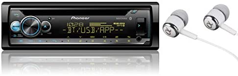 Pioneer In-Dash Built-in Bluetooth CD, MP3, Front USB, Auxiliary, Pandora, AM/FM Dual Phone Connection Stereo Receiver