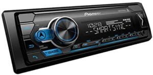 Pioneer MVH-S310BT Single Din Built-In Bluetooth, MIXTRAX, USB, Auxiliary, Pandora, Spotify, iPhone, Android and Smart Sync App Compatibility Car Digital Media Receiver