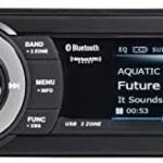Aquatic AV AQ-MP-5UBT-HS Factory Harley Davidson Replacement AM/FM Radio Satellite Radio Ready
