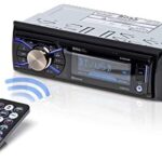 BOSS Audio Systems 632UAB Multimedia Car Stereo - Single Din, Bluetooth Audio and Hands-Free Calling, Built-in Microphone, MP3 Player, USB Port, AUX Input, AM/FM Radio Receiver, Detachable Front Panel