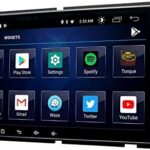 2021 Newest Android 10 Double Din Car Stereo, Eonon 8 Inch Car Radio Compatible with Chevrolet/GMC/Buick, GPS Navigation Radio Support Split Screen/Built-in Apple Carplay/DSP -GA9480B