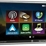 Dual Electronics 7" Double Din Mechless Digital Media Receiver with Apple CarPlay Android Auto