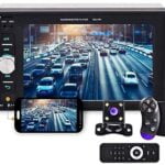 Camecho 2 din Car Multimedia Player 1080P Full HD 6.2" LCD Touch Screen Car Stereo Audio MP5 Player Support Bluetooth/TF/USB/FM Radio&Android Phone Mirror Link+Steering Wheel Control&Backup Camera