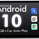 2021 Double Din Car Stereo, 2GB+ 32GB Android 10 Radio with Bluetooth 4.0, Built-in DSP, Eonon 9 Inch Car Radio with IPS Screen Support WiFi/Fast Boot/Backup Camera(NO DVD/CD)-GA2192