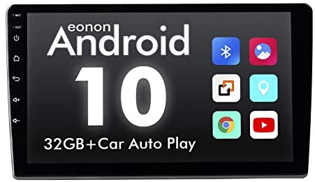 2021 Double Din Car Stereo, 2GB+ 32GB Android 10 Radio with Bluetooth 4.0, Built-in DSP, Eonon 9 Inch Car Radio with IPS Screen Support WiFi/Fast Boot/Backup Camera(NO DVD/CD)-GA2192