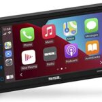 Sound Storm Laboratories DD988ACP Apple CarPlay Android Auto Car Multimedia Player - Double-Din, 6.75 Inch LCD Touchscreen, Bluetooth, USB, Aux in, No CD-DVD, AM/FM Car Radio