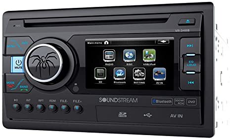 Soundstream VR-346B 3.4" DD Multi-media Source unit w/ Bluetooth