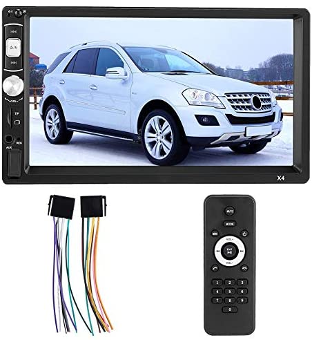 Socobeta Audio Multimedia Player Car Player Durable Car Radio FM Radio Portable Car MP5 Player with 7 Inch Touch Screen Handsfree Calling