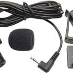 AVH-W4500NEX Microphone Mic 2.5mm Compatible for Pioneer DMH-1500NEX,MVH1400NEX,AVH-1400NEX,AVH-2400NEX,AVH-2500NEX,AVH-W4500NEX,AVH-W4400NEX,AVH-220EX,MVH-300EX in-Dash DVD/CD Car Stereo Receiver
