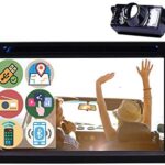 6.2" Touch Screen Car Stereo Double Din Car DVD Player GPS Navigation 2 Din in Dash Bluetooth FM/AM RDS Radio Receiver 1080P Video CD/TF/USB/AUX-in/Subwoofer/SWC+Remote Control-Free Rear View Camera