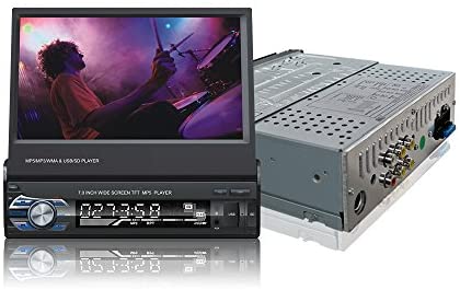 Lexxson 7Inches Single Din Touchscreen Wireless MP3/MP4/USB/SD AM/FM Car Stereo, 7 Inch Digital LCD Monitor BT and Wireless Remote Control CW0013