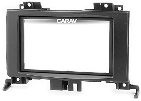 Carav 11-714 Car Stereo Radio installation frame Double Din in Dash Facia Fascia Kit for VOLKSWAGEN Crafter 2006+ / MERCEDES-BENZ Sprinter (W906) 2006+ with 17398mm/178100mm/178102mm