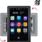 Universal Double Din Android Car Radio, 10 inch Touch Screen Rotation GPS Android 9.1 Car Stereo