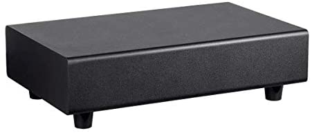 Monoprice 133830 Ssw-10 Powered Slim 10 Inch Subwoofer - Black | 150 Watt, Low Profile, Powerful Amp, Low Pass, 10 Inch, 10 inch