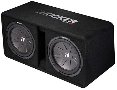 Kicker Dual 43DCWR122 12-Inch 2000W Loaded Subwoofer Enclosure