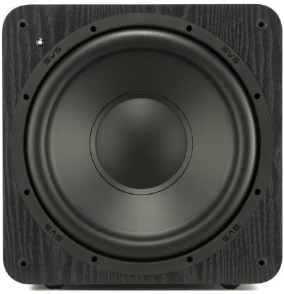 SVS SB-1000 Subwoofer (Black Ash) – 12-inch Driver, 300-Watts RMS, Sealed Cabinet