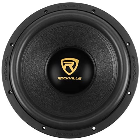 Rockville W12K9D4 12" 4000w Peak Car Audio Subwoofer Dual 4-Ohm Sub 1000w RMS CEA Rated