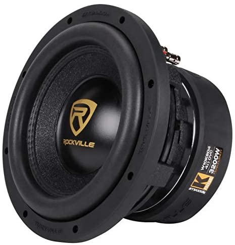 Rockville W10K9D4 10" 3200w Peak Car Audio Subwoofer Dual 4-Ohm Sub 800w RMS CEA Rated