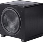 REL Acoustics HT/1508 Predator Subwoofer, HT-Air Wireless Compatible, Black Vinyl