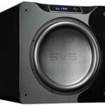 SVS SB16-Ultra Subwoofer (Piano Gloss Black) – 16-inch Driver, 1,500-Watts RMS, DSP App Control, Sealed Cabinet