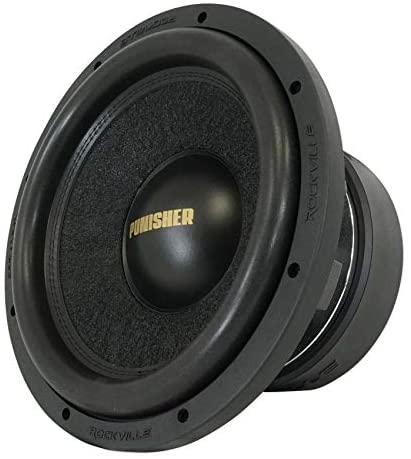 Rockville Punisher 12D1 12" 5600w Peak Car Audio Competition Subwoofer Dual 1-Ohm Sub 1400w RMS CEA Rated