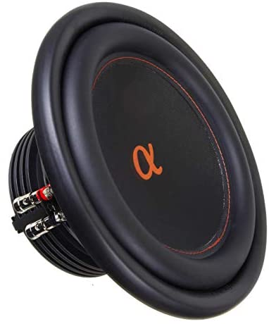 Alphasonik NSW410 Neuron 400 Series 10” 1200 Watts Max / 400 Watts RMS Dual 4 Ohm Car Subwoofer w/ High Grade Magnet Non Pressed Paper Carbon Stitched Cone Cooling Rings System Speaker Bass Sub Woofer